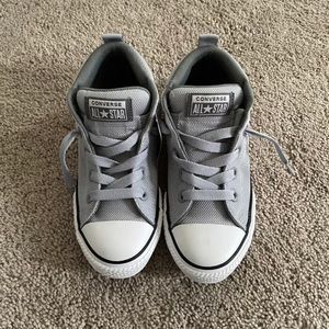 Grey converse